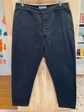 Universal Works Military Chino Navy Twill